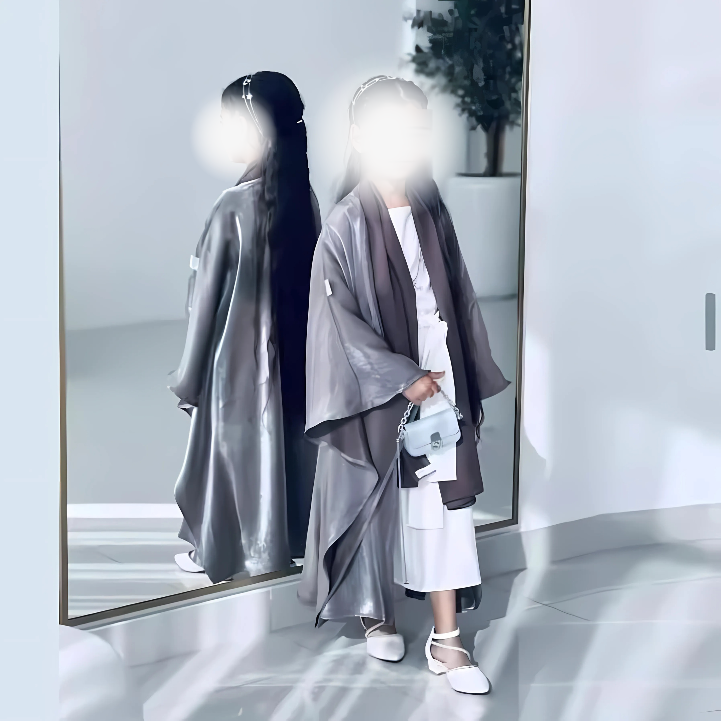 Mommy & Me Kimono Abaya