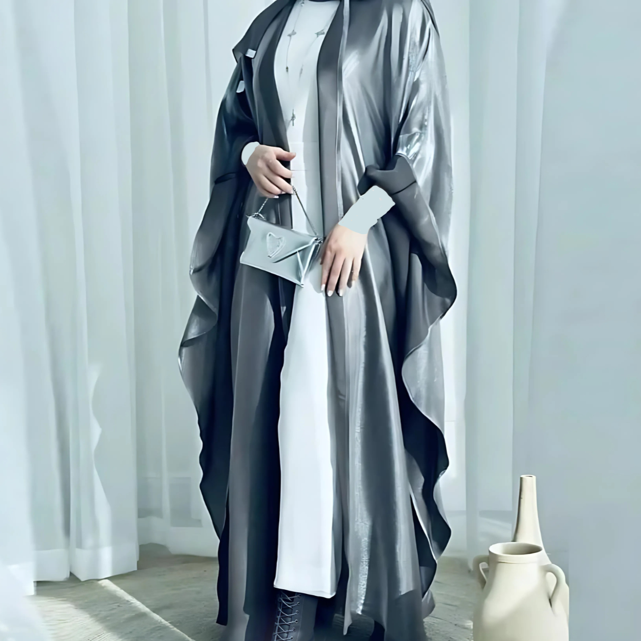 Mommy & Me Kimono Abaya