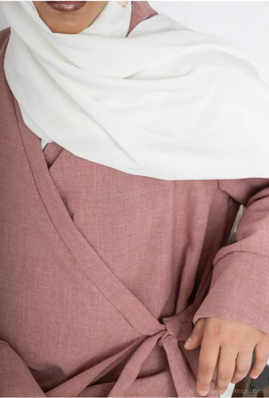 Basic Abaya (Leinen-Optik)