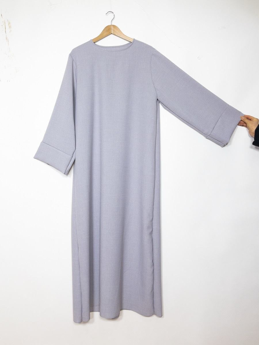 Maxi Basic Abaya (Leinen-Optik)