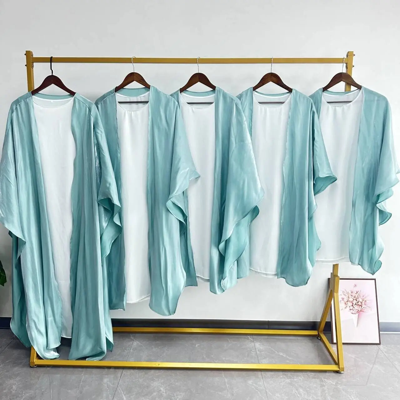 Mommy & Me Kimono Abaya