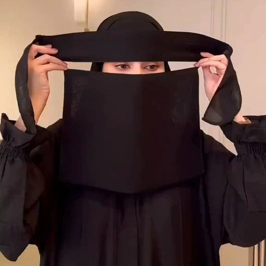 Kurzer Saudi Niqab