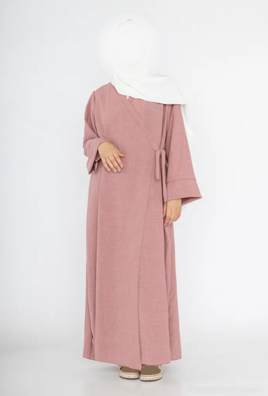 Basic Abaya (Leinen-Optik)