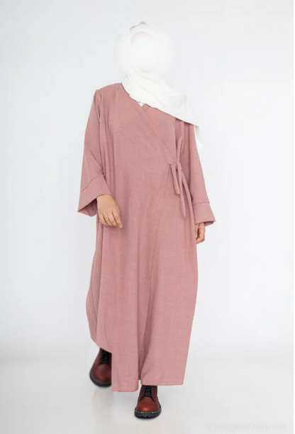Basic Abaya (Leinen-Optik)