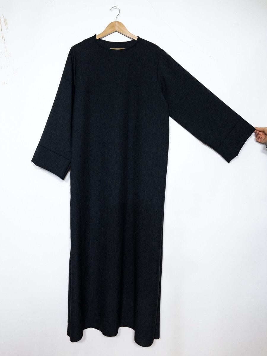 Maxi Basic Abaya (Leinen-Optik)
