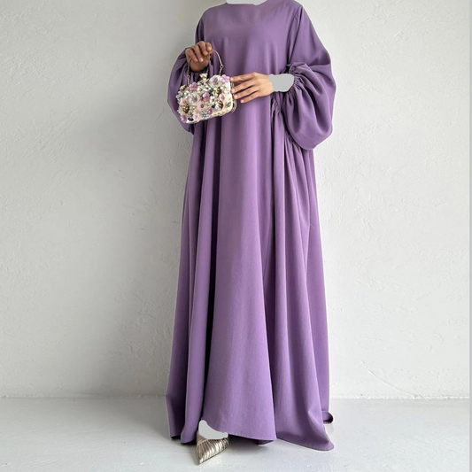 Abaya mit Ballonärmeln