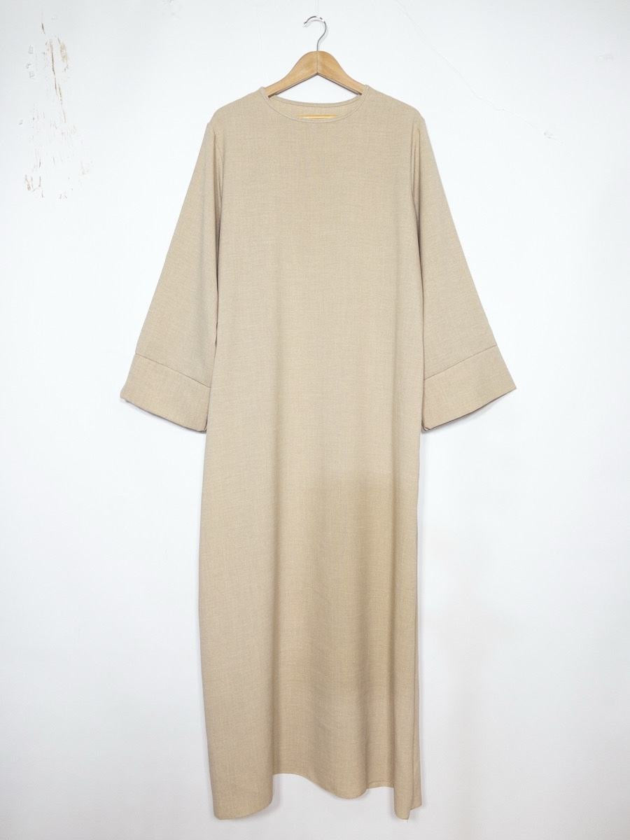 Maxi Basic Abaya (Leinen-Optik)