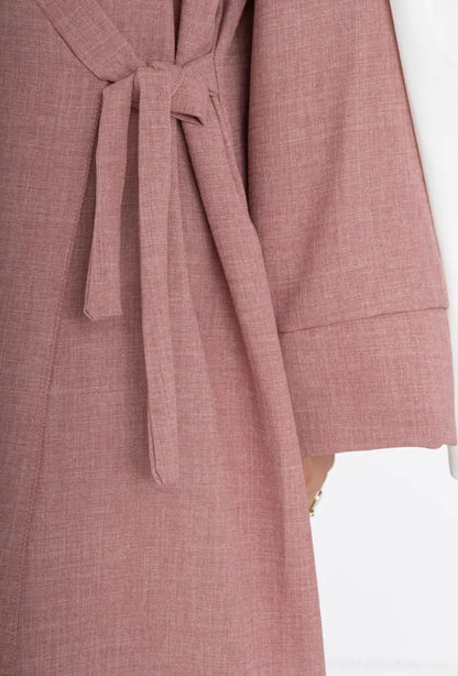 Basic Abaya (Leinen-Optik)