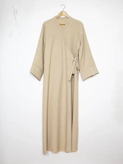 Basic Abaya (Leinen-Optik)