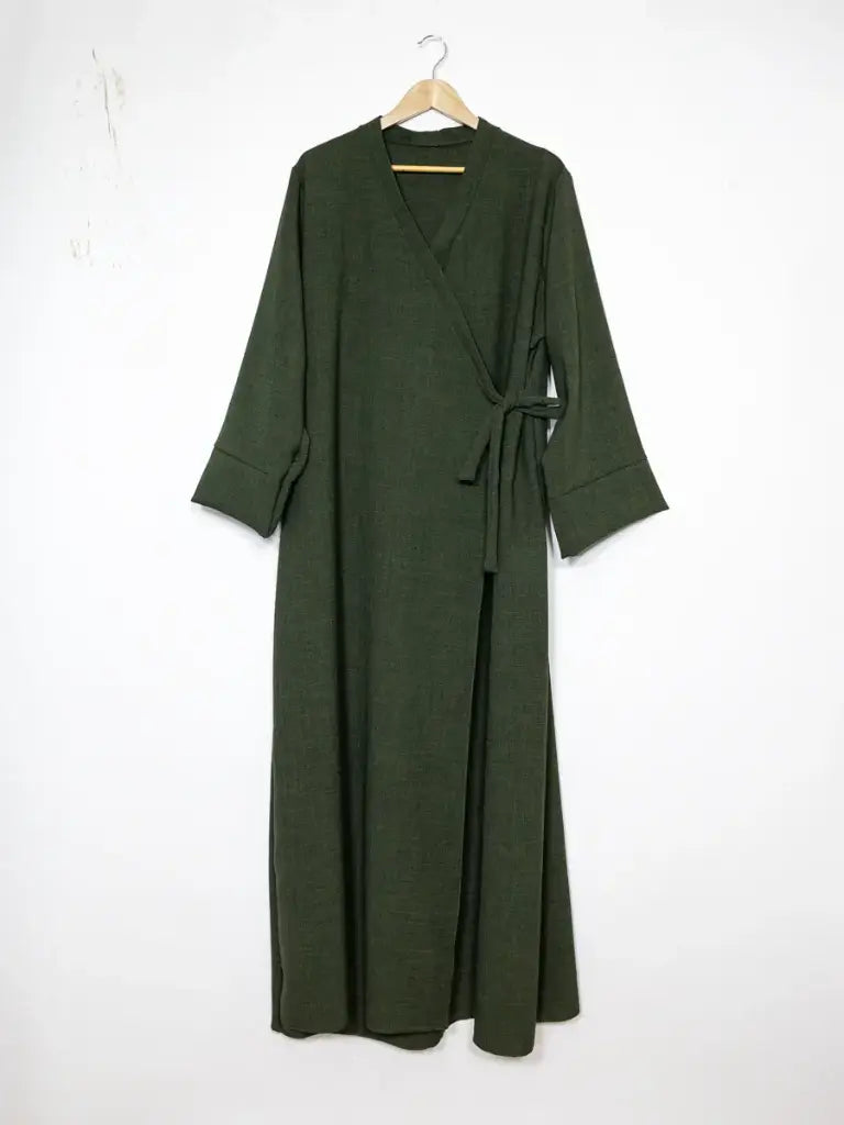 Basic Abaya (Leinen-Optik)