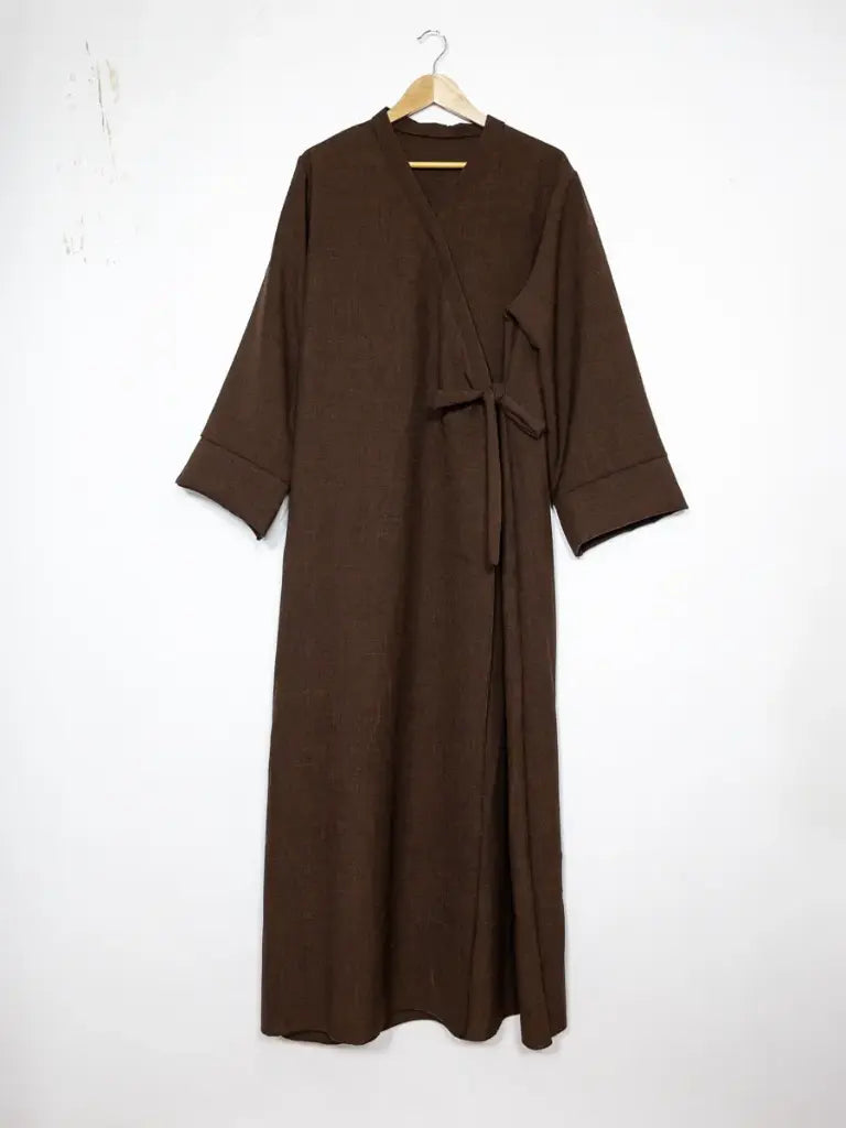 Basic Abaya (Leinen-Optik)